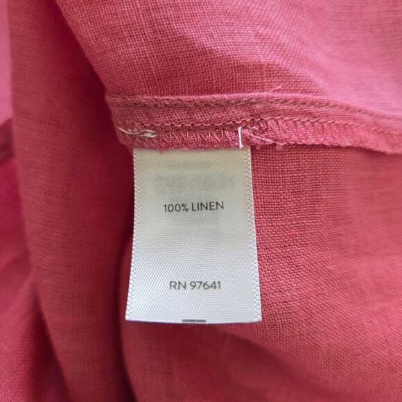 J Jill Popover Pink Blouse. Size Small. - Picture 7 of 10